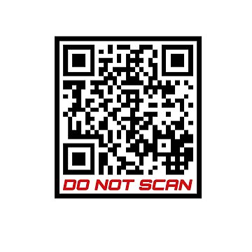 Rick Roll Your Friends! QR code that links to Rick Astley's “Never Gonna  Give You Up”  music video Sticker for Sale by ApexFibers