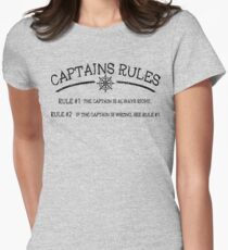 Captains Rules Women's Fitted T-Shirt