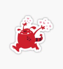 Lurve Monster Sticker
