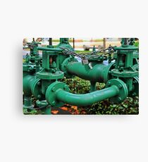 Green Gears in San Francisco I Canvas Print