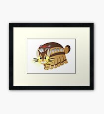 Catbus Framed Print