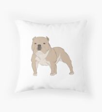 pitbull throw pillows