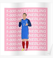 Póster Drake de Antoine Griezmann