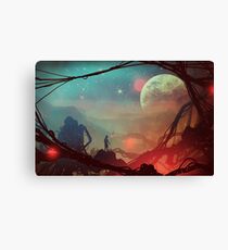Moonlight in 1986 Canvas Print