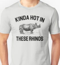 Ace Ventura Quote - Kinda Hot In These Rhinos Unisex T-Shirt
