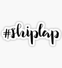 Shiplap Sticker