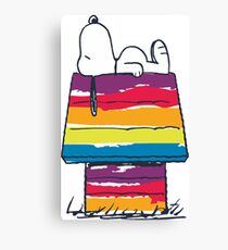 rainbow snoop Canvas Print