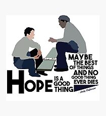 Shawshank Redemption Photographic Print