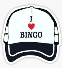 Pegatina brillante El sombrero de Bingo (6 de 6 en serie)