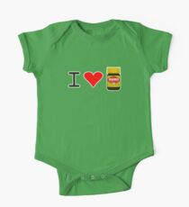 I Love Vegemite One Piece - Short Sleeve