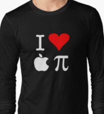 I Love Apple Pi Long Sleeve T-Shirt