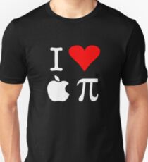 I Love Apple Pi Unisex T-Shirt