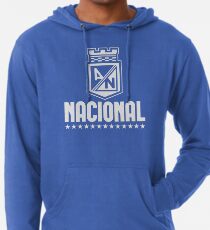 Sudadera con capucha ligera Atlético Nacional Colombia Medellín Futbol Soccer - Camiseta Postobon