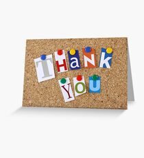 Thank You Greeting Card