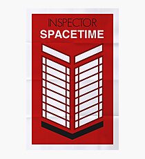 Inspector Spacetime Photographic Print