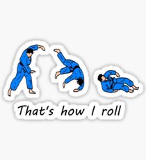 That's how I roll Sticker