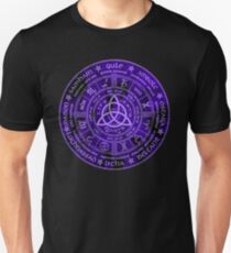 Camiseta ajustada Celtic Pagan Year Wheel Calendar