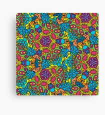 Psychedelic LSD Trip Ornament 0006 Canvas Print