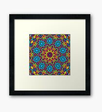 Psychedelic LSD Trip Ornament 0008 Framed Print