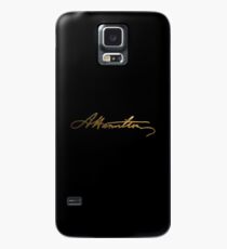Alexander Hamilton Gold Signature Case/Skin for Samsung Galaxy