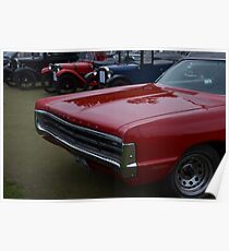 Classic Plymouth Grille Poster