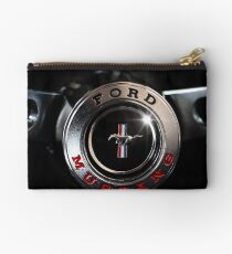 ford mustang, steering wheel Zipper Pouch