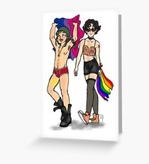Teenlock Pride Greeting Card