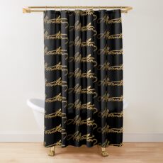 Cortina de ducha Alexander Hamilton Gold Signature