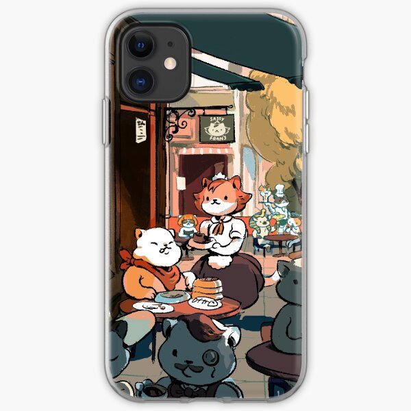Sassy Frans Cafe iPhone Soft Case