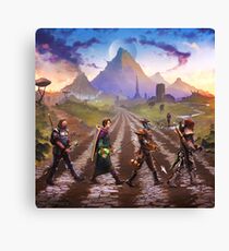 Advenrures Road Canvas Print