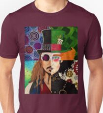 Johnny Depp Character Collage Unisex T-Shirt