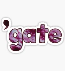 'gate Sticker