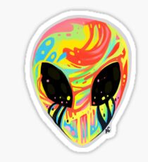 Alien Trip Sticker