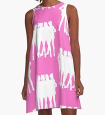 ~La Reconquista~ Silhouette A-Line Dress