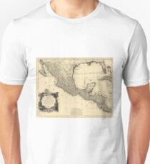 Vintage Map of Mexico (1779) Unisex T-Shirt