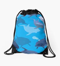 Aquaflage Drawstring Bag