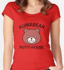 Isshiki Kumabear - Shokugeki No Soma Women's Fitted Scoop T-Shirt