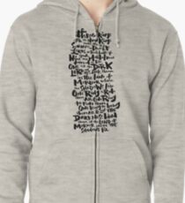 One Ring Zipped Hoodie