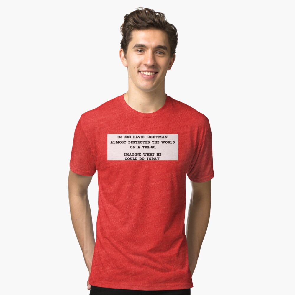 wargames t shirt