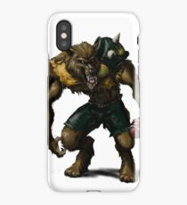 Star werewolf iPhone Case