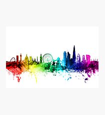 London England Skyline Photographic Print