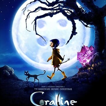 Coraline Poster, The Nightmare Before Christmas PNG - Doomsvg