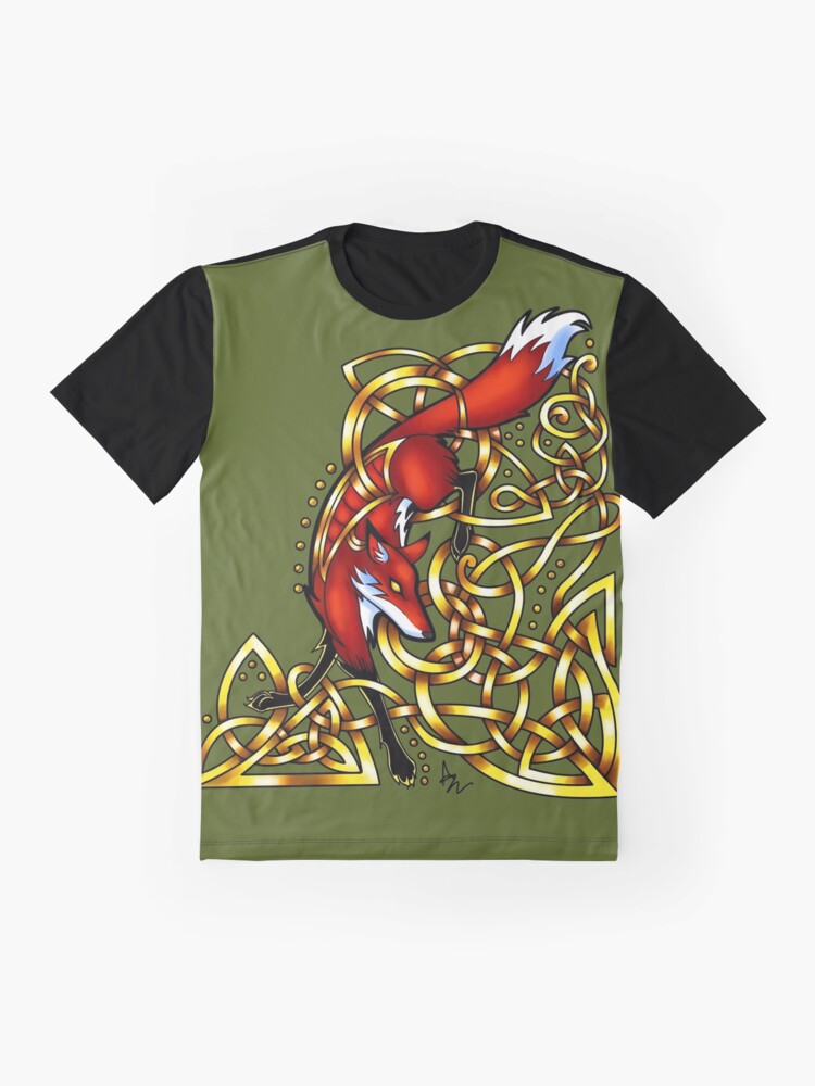 Alternate view of Diving Fox Graphic T-Shirt