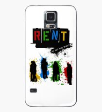 MIETEN Musical Paint Splash Hülle & Klebefolie für Samsung Galaxy