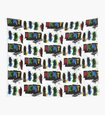 RENT Musical Paint Splash Wall Tapestry