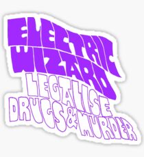 Electric Wizard - transparent Sticker