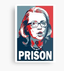 Hillary For Prison Metal Print