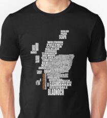 Springbank Map Unisex T-Shirt