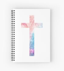 Christian Cross Spiral Notebook