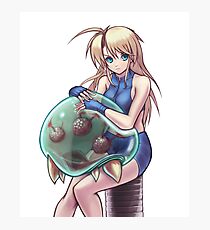 Fusion-Suit Samus Photographic Print